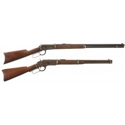 Two Winchester Lever Action Long Guns