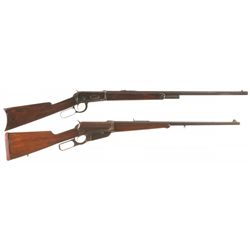 Two Winchester Lever Action Rifles