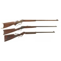Three Single Shot Rifles