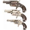 Image 2 : Collector's Lot of Three Antique Colt Spur Trigger Revolvers