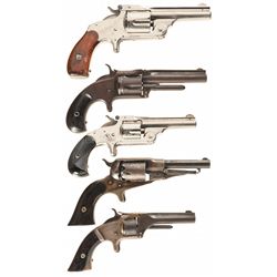 Five Spur Trigger Revolvers