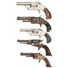 Image 2 : Five Spur Trigger Revolvers