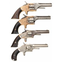 Four Spur Trigger Revolvers