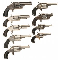 Nine Spur Trigger Revolvers