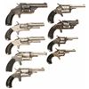 Image 1 : Nine Spur Trigger Revolvers