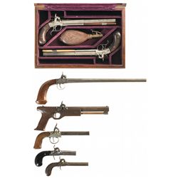 Seven Percussion Pistols