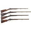 Image 1 : Collectors Lot of Four Percussion Shotguns