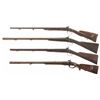Image 2 : Collectors Lot of Four Percussion Shotguns