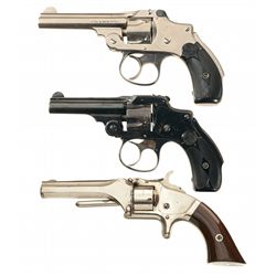 Collector's Lot of Three Smith & Wesson Revolvers