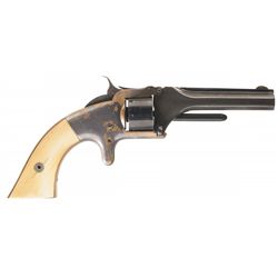 Smith & Wesson Model Number 1 1st Issue Revolver with Ivory Grips