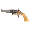 Image 2 : Smith & Wesson Model Number 1 1st Issue Revolver with Ivory Grips
