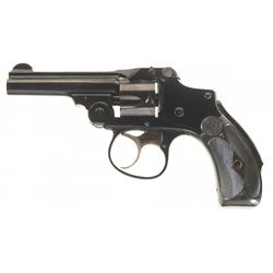 Excellent Smith & Wesson 3rd Model .32 Safety Hammerless Double Action Revolver
