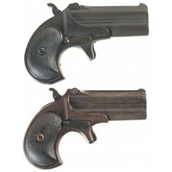 Collector's Lot of Two Remington Over/Under Derringers