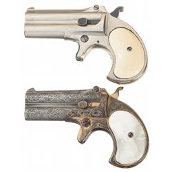 Two Remington Over/Under Derringers