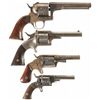 Image 1 : Four Antique Revolvers