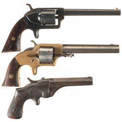 Three Antique Handguns