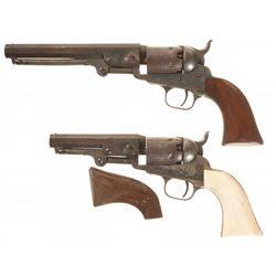 Collector's Lot of Two Colt Percussion Pocket Revolvers