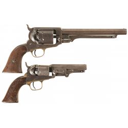 Two Antique American Percussion Revolvers