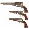Image 2 : Three Navy Caliber Percussion Revolvers