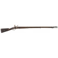 U.S. Springfield Reconverted Model 1816 Flintlock Musket Dated 1816
