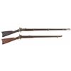 Image 1 : Two U.S. Springfield Model 1864 Percussion Rifle-Muskets