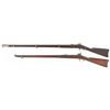 Image 2 : Two U.S. Springfield Model 1864 Percussion Rifle-Muskets