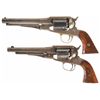 Image 2 : Collector's Lot of Two Remington Percussion Revolvers