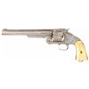 Image 2 : Engraved Smith & Wesson Number Three Second Model American Revolver with Ivory Grips