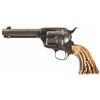 Image 1 : Antique Colt Single Action Army Frontier Six Shooter Revolver with Stag Grips