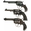 Image 1 : Collector's Lot of Three Colt Double Action Revolvers