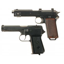 Two Semi-Automatic Pistols