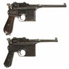 Image 2 : Collector's Lot of Two Mauser Model 1896 Semi-Automatic Pistols