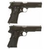 Image 2 : Two Occupation Production Radom VIS 35 Semi-Automatic Pistols