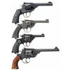 Image 2 : Collector's Lot of Four Webley Double Action Revolvers