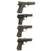 Image 2 : Four European Semi-Automatic Pistols