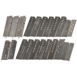 Grouping of Nazi Pistol Magazines