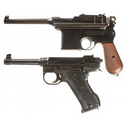 Two European Semi-Automatic Pistols