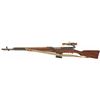 Image 3 : World War II 1943 Dated Russian Model 1940 Sniper Rifle with Scope