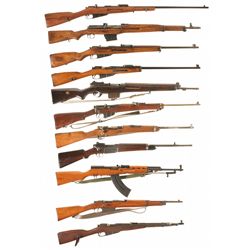 Eleven European Military Rifles