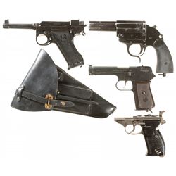 Three Pistols and a Flare Gun