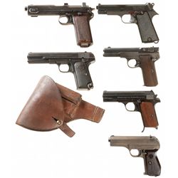 Six European Semi-Automatic Pistols