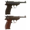 Image 2 : Collector's Lot of Two Nazi Proofed P-38 Pistols