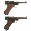 Image 2 : Collector's Lot of Two Luger Pistols with Holsters