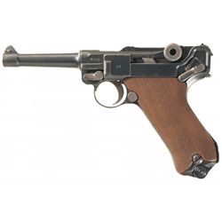 DWM 1920 Dated Military Luger Semi-Automatic Pistol