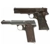 Image 1 : Two Nazi Marked Semi-Automatic Pistols