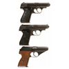 Image 2 : Three European Semi-Automatic Pistols