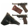 Image 1 : Two German Military Semi-Automatic Pistols