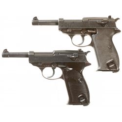 Collector's Lot of Two P-38 Semi-Automatic Pistols