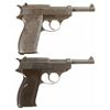 Image 2 : Collector's Lot of Two P-38 Semi-Automatic Pistols