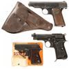 Image 1 : Three European Semi-Automatic Pistols